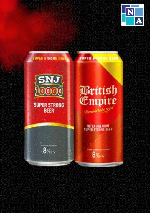 SNJ10000 SUPER STRONG BEER(Expiry Nov 2024) & BRITISH EMPIRE ULTRA