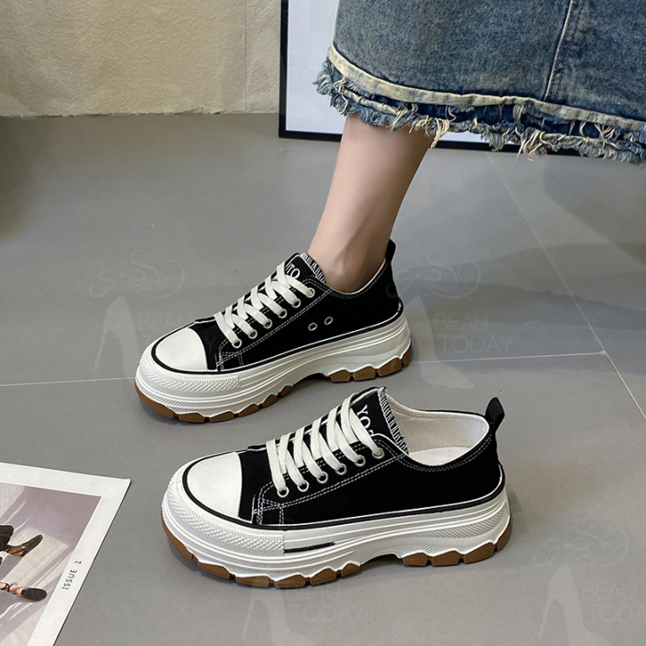 【Beau Today】New Korean Hight Cut and Low Cut Sneaker Shoes for Women ...