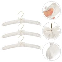 3 Pcs Non- Hanger Coat Wedding Dress Hanger Multi-function Pants Clothing Fabric Clothes Household Clothes Hangers Pegs