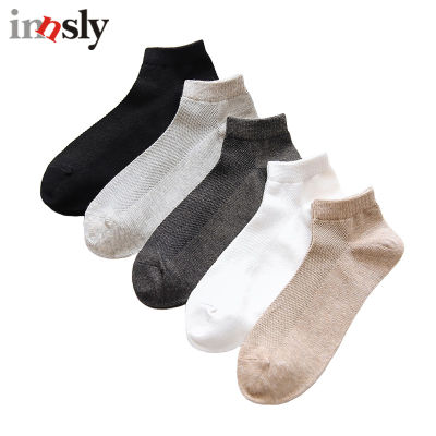 Summer Business Cotton Socks for Men Mesh Breathable Sweat-absorbent Male Ankle Socks