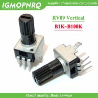 10PCS 0932 potentiometer adjustable resistance Vertical 1K 2K 5K 10K 50K 100K 3PIN Long handle 12.5MM RV09 type B102 B202 B503