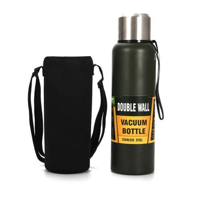 ▨◈✢  Large-capacity thermos cup Russian explosive style all-steel portable printed logo factory direct sales