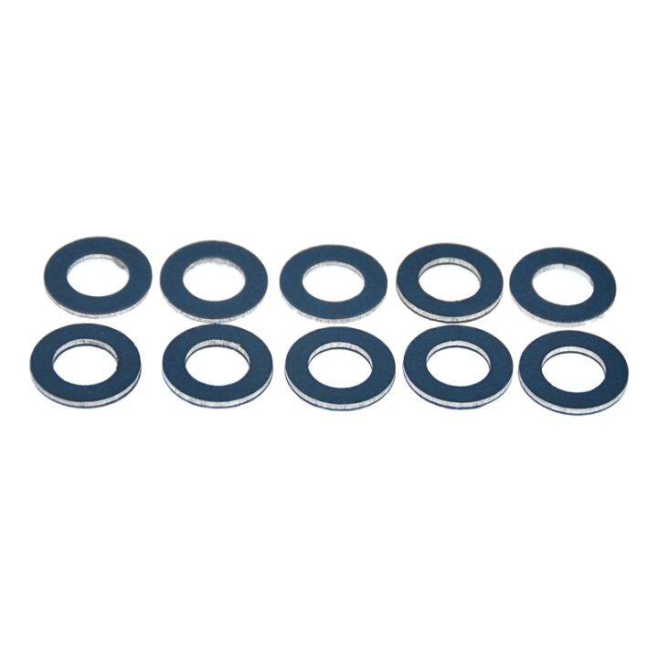 10Pcs 90430-12031 Car Oil Drain Sump Plug Washers Gasket 12mm Hole for ...