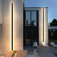 LED long wall light ip65 modern waterproof garden balcony decoration outdoor lighting 110v 220v