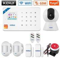 KV KERUI-W18 De Alarme Wi-Fi Controle Remoto สัญญาณเตือนบ้าน Tuya App Host Alarme