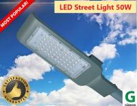 (แบบต่อไฟบ้าน) โคมไฟถนน LED Electric Street Light Outdoor 50W (Waterproof ultra-thin LED garden light 50W) -เฉพาะโคม