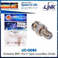 ?หัวต่อสาย BNC? ท้าย F-Type แบบเกลียว ตัวเมีย ใช้คู่กับ UC-0062  สายสัญญาณและอุปกรณ์เสริม