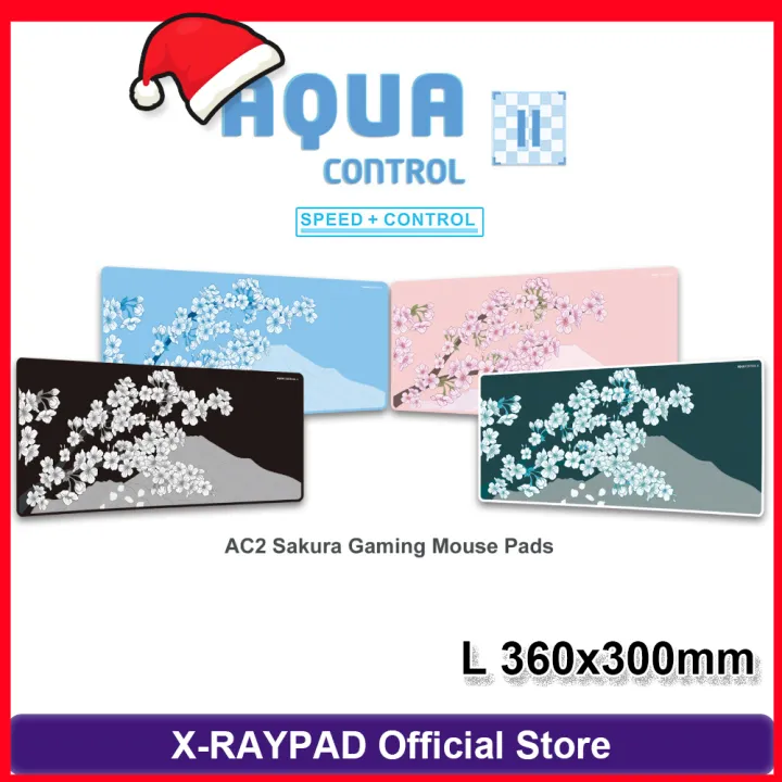 Xraypad-mouse gamer sakura, jogos de esports, sakura, com borda costurada  durável, fps, sngo, teclado áspero