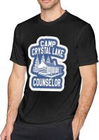 Adults Mens T Shirts Short Sleeve Camp Crystal Lake Counselor T-Shirts for Men,Tees Shirts Tops