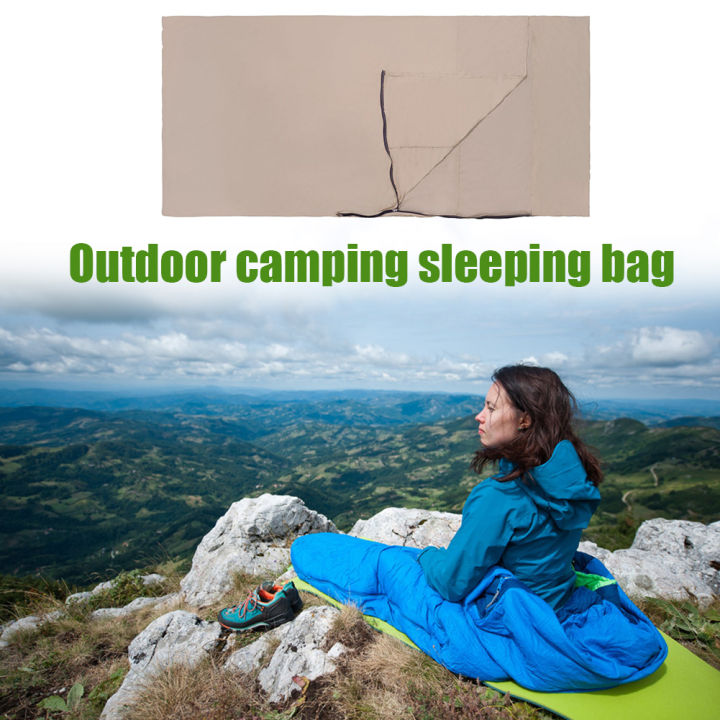 portable-lightweight-sleeping-bag-envelope-cotton-travel-outdoor-travel-camping-hiking-sleeping-liner-lazy-bag