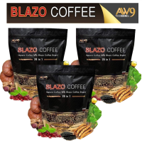 BLAZO COFFEE กาแฟ ตรา เบลโซ่ คอฟฟี่(29 IN 1) = 3 ห่อ บรรจุ 20 ซอง /ห่อ