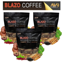 BLAZO COFFEE กาแฟ ตรา เบลโซ่ คอฟฟี่(29 IN 1) = 3 ห่อ บรรจุ 20 ซองต่อห่อ  (น้ำหนักสุทธิ 340 กรัม)