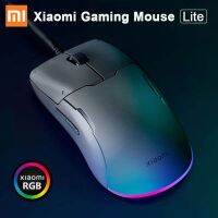 Xiaomi เมาส์เล่นเกมส์ Lite กับ Rgb แสง220 Ips 400ถึง6200 Dpi ห้าเกียร์ปรับ80ล้าน Hits TTC Micro Move เมาส์สำหรับเล่นเกมส์