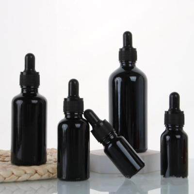 Black Bottles Dropper Bottles Makeup Containers Perfume Bottles Essential Oil Bottles Black Essential Oil Bottle