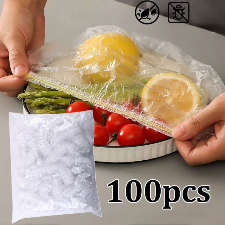 Kitchen Food Disposable Plastic Wrap For Fruit Vegetable Cling