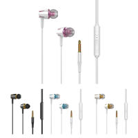 Wire Ear Buds Wired Headphones Dual Diaphragm No Noise Surround Sound Skin-Friendly Silicone Hat Glow in the Dark for Sports Computer Phone 3.5mm Jack Devices grand