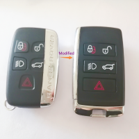 สำหรับ Land Rover Range Rover LR2 LR4สำหรับ Jaguar อัพเกรด Remote Car Key Shell Case Fob Housing Cover