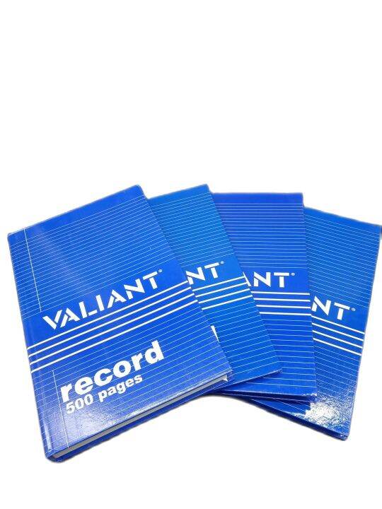Available 4 Sizes Valiant Record Book (500 pages,300 pages,200 pages