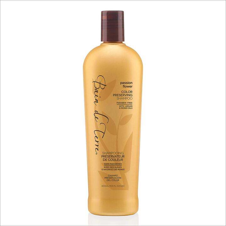 Bain de Terre Passion Flower Color Preserving Shampoo 400ml Lazada