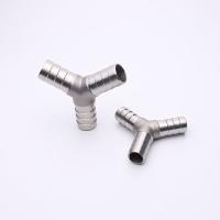 [Fast delivery]Original 304 stainless steel Y-type tee joint hose hose water pipe herringbone pagoda water separator 10/12/20/25/MM