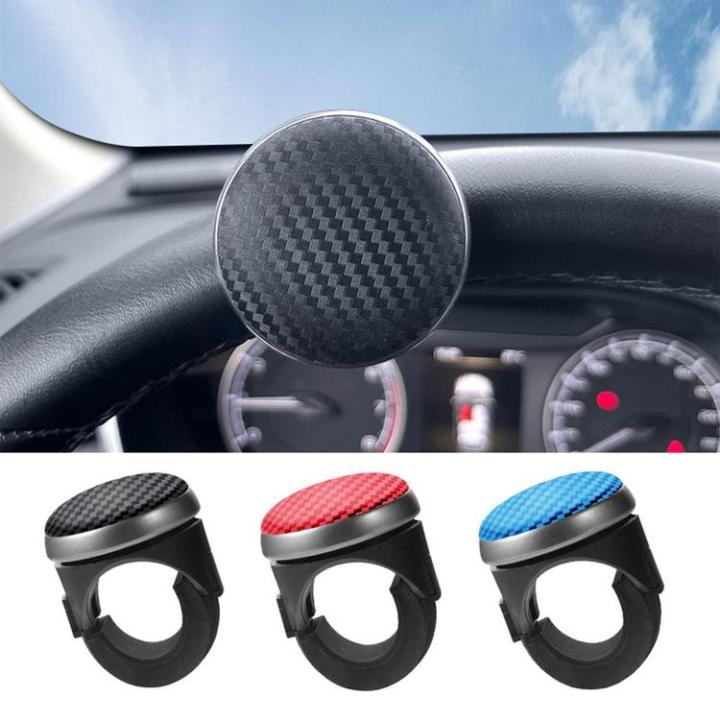 steering-wheel-knob-universal-vehicle-knob-abs-amp-silicone-matte-finish-non-slip-power-handle-accessory-with-360-degree-rotation-for-car-trucks-regular