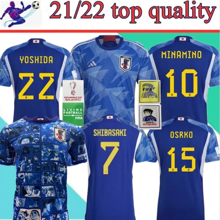 New Arrival 2022 Japan Football Jersey Home Blue World Cup 2021 2022