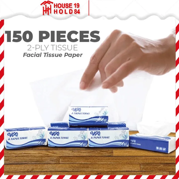 Facial Tissue Wet tissue Tissue Paper Bathroom Paper 2Ply 1 pack 150