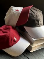 [Original] Ralph ˉlauren ˉ middle-aged hat cap contrasting color baseball cap men and women summer washed old peaked cap