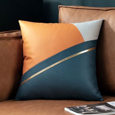 【SALES】 American technology cloth pillow European solid color sofa cushion living room office back cover for car