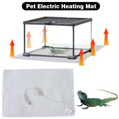 【In-Stock】 PETS MART mall แผ่นทำความร้อนไฟฟ้าแผ่นความร้อนสำหรับสัตว์เลี้ยงขนาดกะทัดรัด220โวลต์15วัตต์สำหรับแมวสุนัขสัตว์เล็กอุณหภูมิ2เตียงสัตว์เลี้ยง