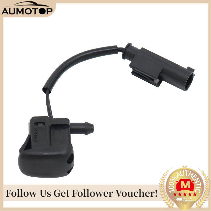 【MotorrTop】Windshield Washer Nozzle Heated Washer Nozzle Replacement