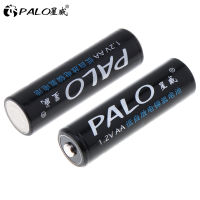 (สินค้าเฉพาะจุด) PALO 100 Original 1.2V AA แบตเตอรี่แบบชาร์จไฟได้3000MAh Ni-MH AA แบตเตอรี่แบบชาร์จไฟได้สำหรับกล้องรถของเล่นป้องกันการหล่น。《 Suggest Order 》