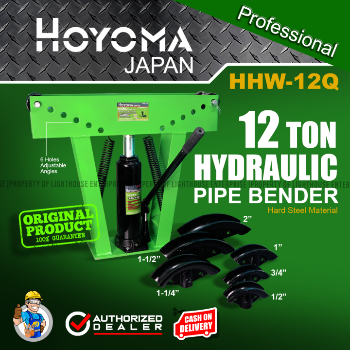 HOYOMA 12 Ton Hydraulic Pipe Bender (HHW12Q) *LIGHTHOUSE ENTERPRISE