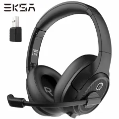 EKSA E900 BT 2.4GHz Wireless Bluetooth Headphones 7.1 USB/Type C Wired Gaming  Headset Gamer with ENC Mic For PC/PS4/PS5/Xbox,50H - AliExpress