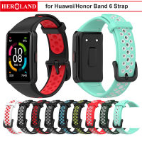 สายนาฬิกาสำหรับ Huawei Honor Band 6,สายรัดข้อมือซิลิโคนสำหรับเปลี่ยนสายรัดข้อมือ6สายรัดข้อมือ