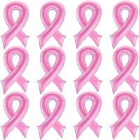 【DT】hot！ Breast Cancer Awareness Decorations BalloonsPink Foil Balloons for Pink Decoration Supplies