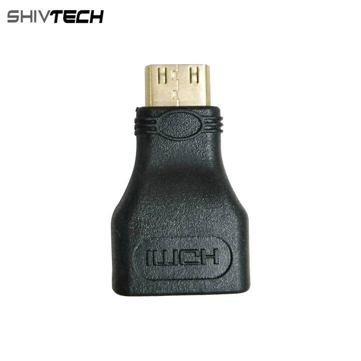 Shivtech Mini Hdmi Male To Female Adapter Lazada Ph