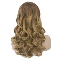 Soowee Synthetic Hair Long Curly Cosplay Wigs Heat Resistance Fiber Womens Wig Party Hair Piece