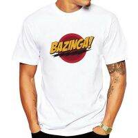 เสื้อยืดแขนสั้นลําลอง คอกลม พิมพ์ลาย The Big Bang Theory bazinga Sheldon แฟชั่นฤดูร้อน สําหรับผู้ชาย และผู้หญิงS-5XL  CQ3V