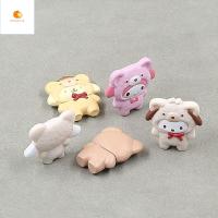 OPHOKJK 5pcs Cinnamoroll ฟิกเกอร์อนิเมะ Melody Kitty Bear Pachacco เมโลดี้ ตกแต่งตุ๊กตาตุ๊กตา พีวีซีพีวีซี ชุดของเล่นตกแต่ง