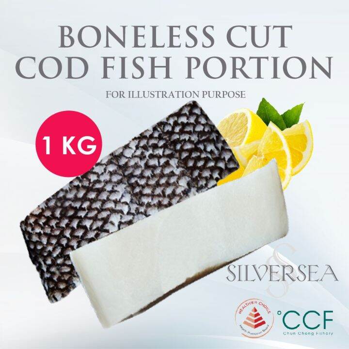 Silversea Premium Cod Fish Fillet Portion Premium Patagonian