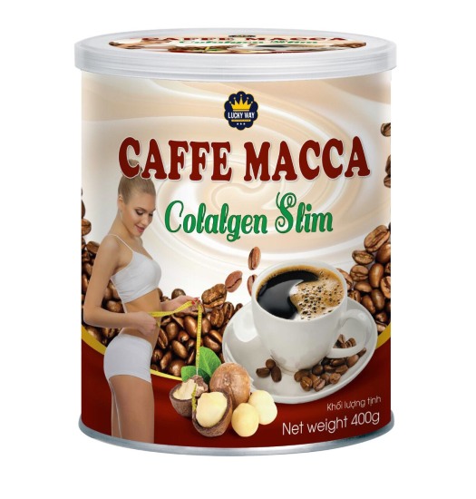 Caffe giảm cân macca collagen slim giúp tăng cường chuyển hóa chất béo - ảnh sản phẩm 1