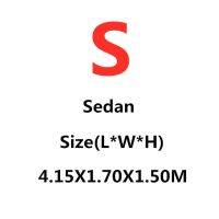 อุปกรณ์ป้องกันรังสียูวี Selimut Mobil กันฝุ่นกันแดดสำหรับบีเอ็มดับเบิลยูออดี้ฮอนด้า Hyundai KIA สีส้มใช้ได้ทั่วโลก Selimut Mobil กันน้ำ