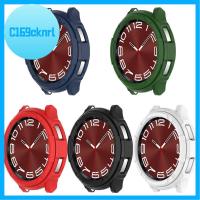 เคส C169CKNRL 47มม. 43มม. + ฝาป้องกันสกรีนทีพียูฝาครอบป้องกันกลวงสำหรับซัมซุง Galaxy Watch 6สมาร์ทวอท์ชคลาสสิก