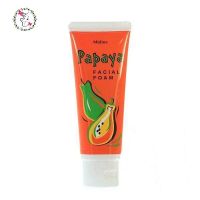 มิสทิน พาพาย่า เฟเชียล โฟม ล้างหน้า มะละกอ โฟมมะละกอ Mistine papaya facial foam 100 g.