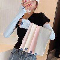 【hot sale】卐✣ D13 Loose Ice Silk Sunscreen Sleeves Womens Anti-Ultraviolet Arm Protection Gloves