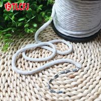 【LZ】 KTLCFJ  Accessories Wholesale Lead Rope DIY Curtain White Cotton Thread Rope on Bottom of The Tulle Make It Drapes Curtain