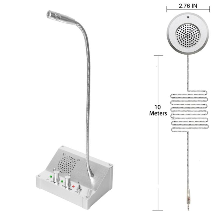 จัดส่ง1-2วัน-ระบบอินเตอร์คอมแบบหน้าต่าง-ระบบลำโพงหน้าต่าง-อินเตอร์คอมสำ-หรับธนาคาร-สำนักงาน-สถานี-ระบบลำโพงหน้าต่าง-window-intercom