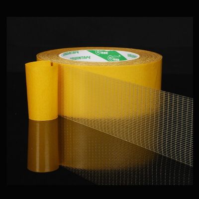 20M Mesh High Viscosity Transparent Double-sided Grid Tape Glass Grid Fiber Adhesive Tape Adhesives Tape