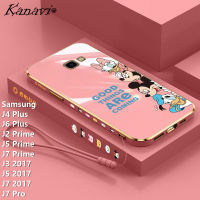 Kanavi เคสโทรศัพท์ลายอนิเมะแฟชั่น,เคสโทรศัพท์สำหรับ Samsung กาแลคซี J4พลัส J6บวก J2 J5นายก J7 J3 2017 2017 J7โปรซิลิโคนนิ่ม TPU การ์ตูนอะนิเมะเคสโทรศัพท์